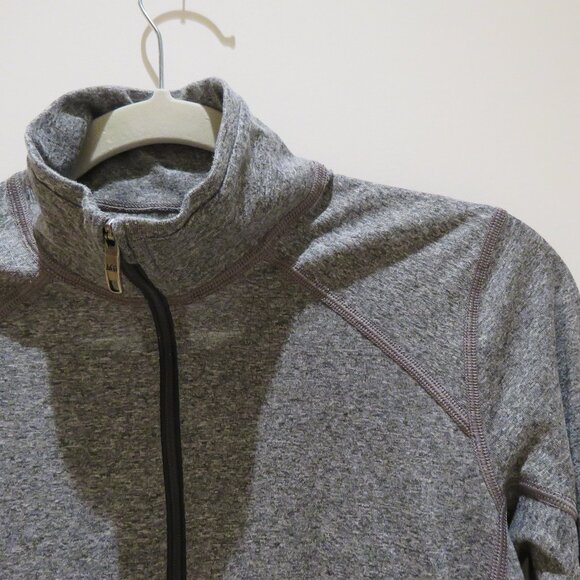 REI COOP Lightweight Base Layer Half-Zip Top in Gray Outdoor Gorpcore - Size S - Picture 9 of 14